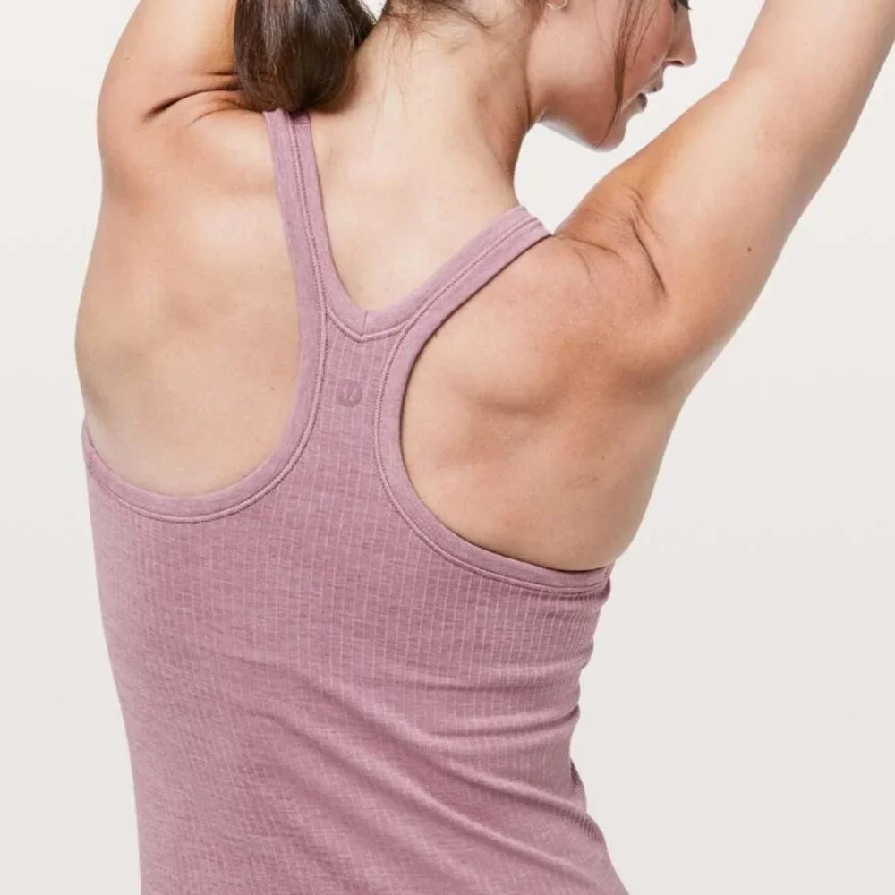 Lululemon Tank Ebb To Street Tank II Size 6 Yoga Racerback